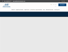 Tablet Screenshot of hotelmiramarperu.com